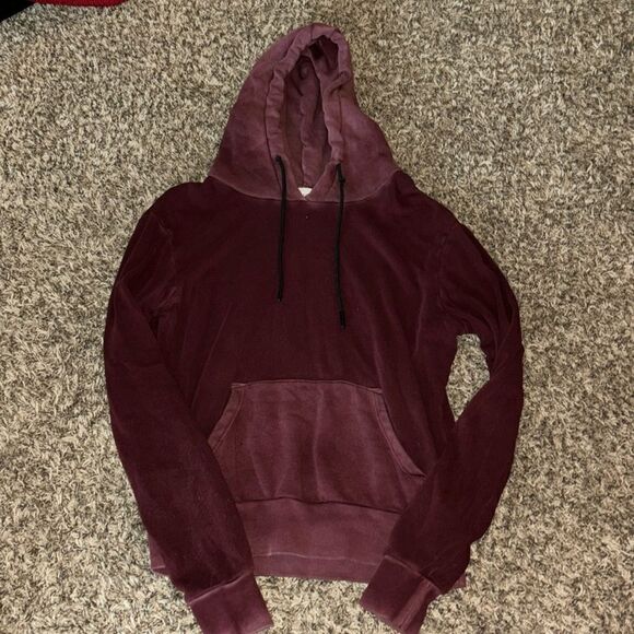 Cotton citizen maroon hoodie, size XS. - Picture 1 of 6